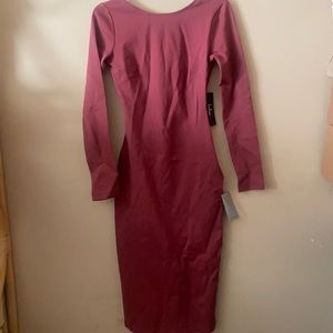Lulus Marsala dresss